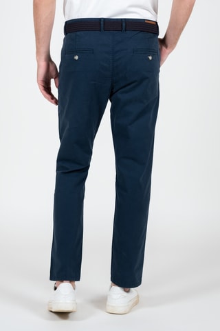 Pantalon regular - Bleu