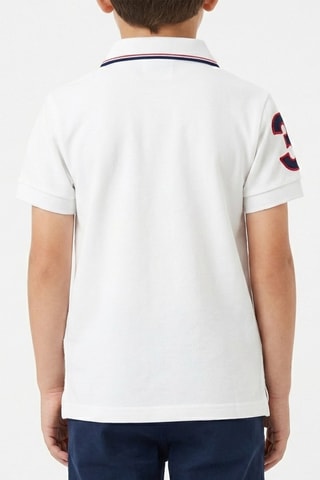 Polo regular - Blanc