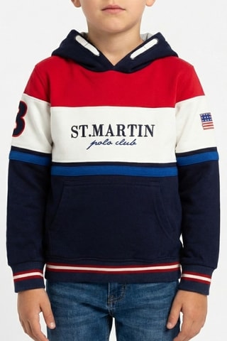 Sweat à capuche - Bleu