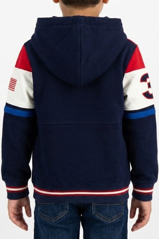 Sweat à capuche - Bleu