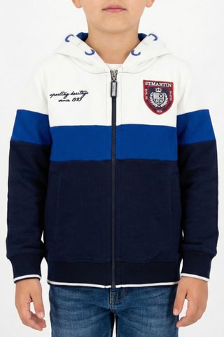 Sweat à capuche - Bleu