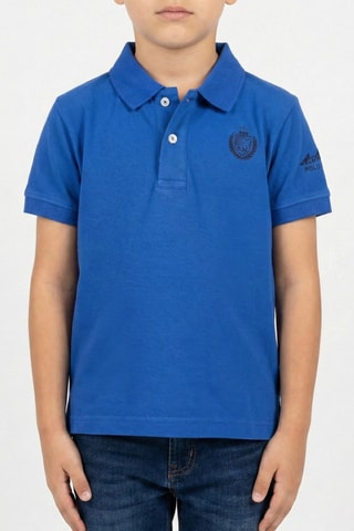 Polo regular - Bleu
