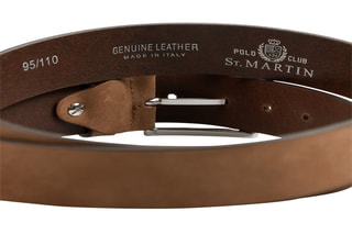 Ceinture en cuir - Marron