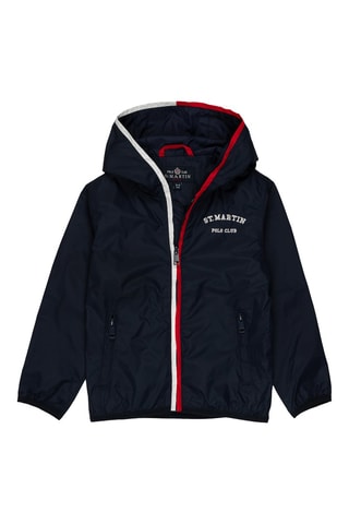 Coupevent  à capuche - Bleu