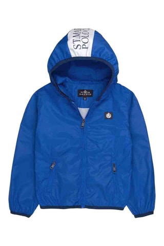 Coupevent  à capuche - Bleu