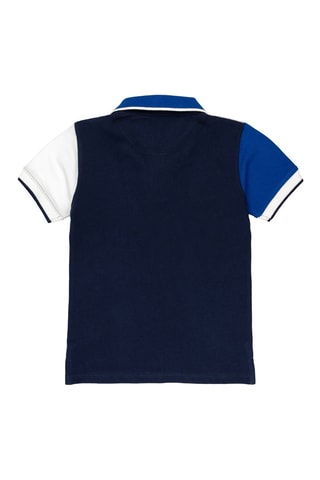 Polo - Blanc et bleu