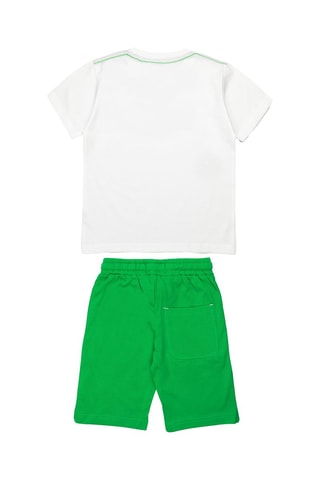 Tshirt et short - Blanc et vert