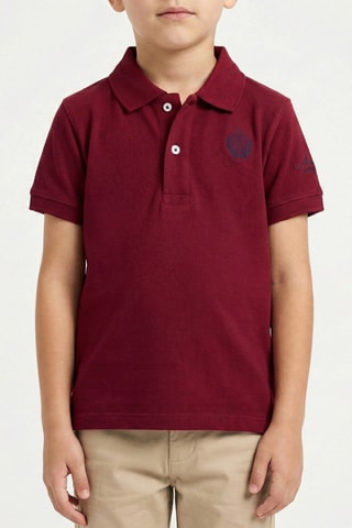 Polo regular - Bordeaux