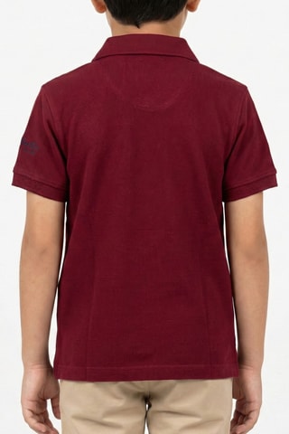 Polo regular - Bordeaux