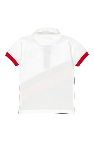 Polo - Blanc et bleu