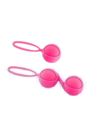 3 bolas de gueixa  Rosa - 13 cm