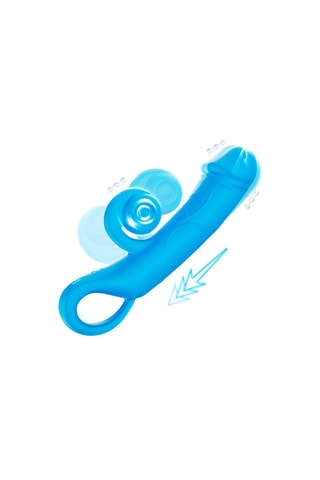 Vibrador rabbit e estimulador clitoridiano waterproof - 13 cm