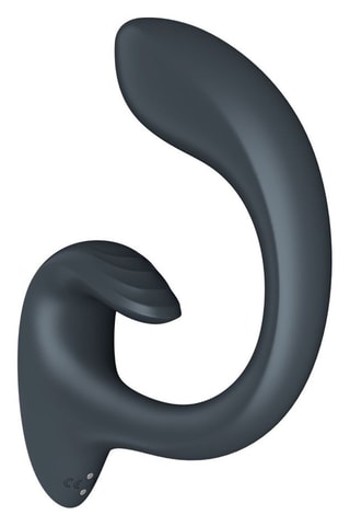 Vibrador waterproof Rabbit G For Goddess 1 - Cinzento - 8 cm