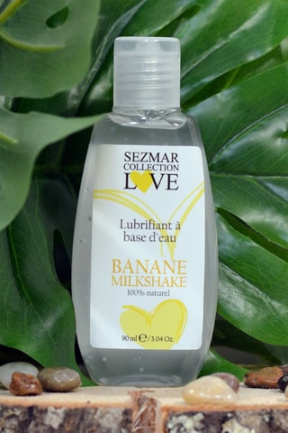 Lubrificante à base de água Banana milkshake - 90 ml