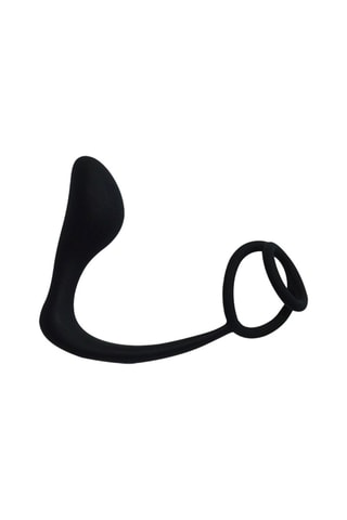 Estimulador prostático Gaston - Preto - 6 cm