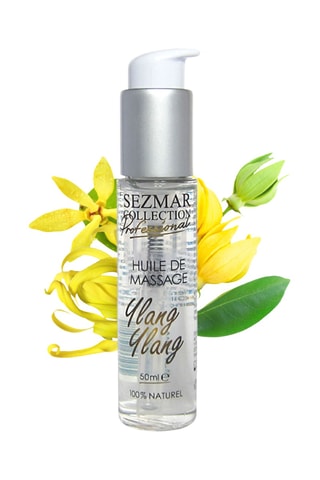 Óleo de massagem profissional ylang ylang 100% natural - 50 ml