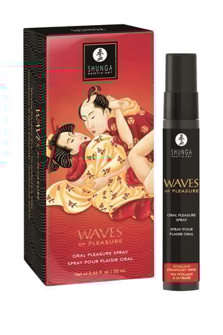 Spray plaisir oral saveur vin pétillant à la fraise - 20 ml