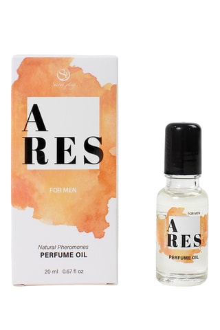 Óleo perfumado roll-on de feromonas Ares para homem - 20 ml 