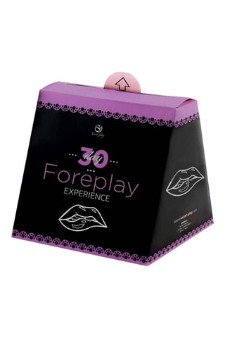 Jeu de cartes pour couple -  noir et violet - 30 pièces