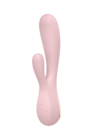 Vibrador conectado waterproof Satisfyer Mono Flex - Rosa - 10 cm