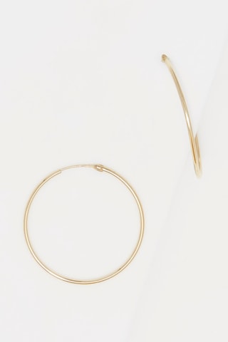 Créoles Lisses - Or jaune