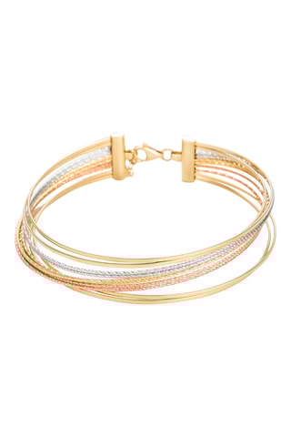 Bracelet Fabiola - Or jaune, or rose et or blanc