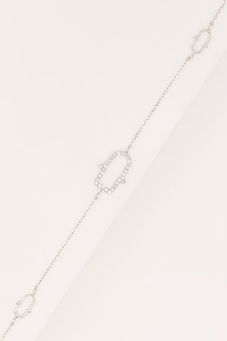 Bracelet Main Or blanc