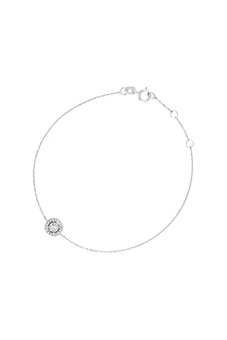 Bracelet Nout Or blanc et diamants