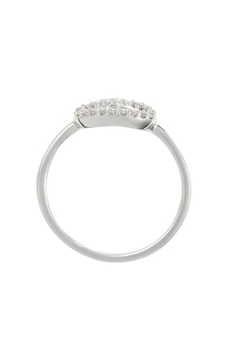 Bague Eclipse -  Or blanc et diamants