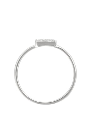 Bague - Or blanc et diamants