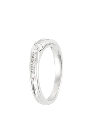 Bague Toute la vie Or blanc et diamants