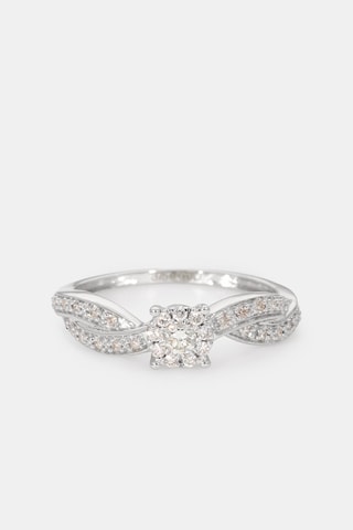 Bague Bel Eclat - Or blanc et diamants