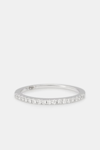 Bague Tour de diamants - Or blanc et diamants