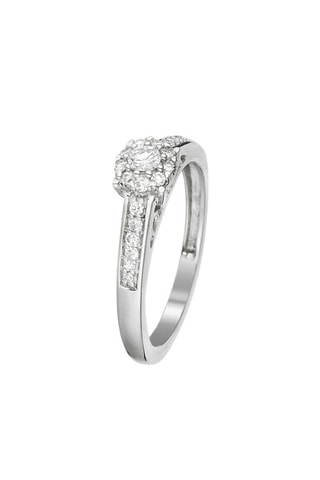 Solitaire Solitary Or blanc et diamants