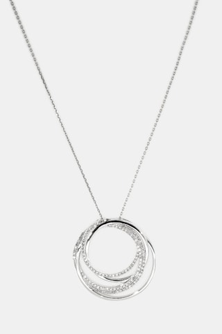 Pendentif Hypnotisan - Or blanc et diamants