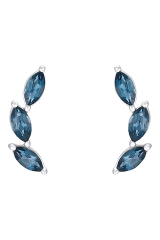 Puces Etta - Or blanc et saphirs