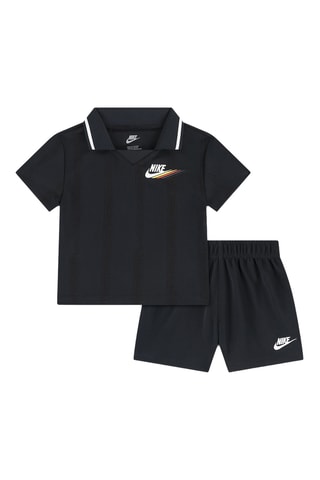 Polo et short - Noir