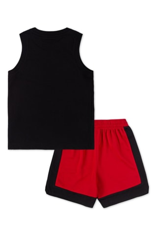 Débardeur et short Brooklyn - Noir et rouge