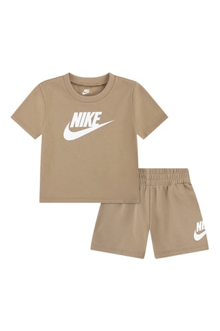 T-shirt et short - Beige