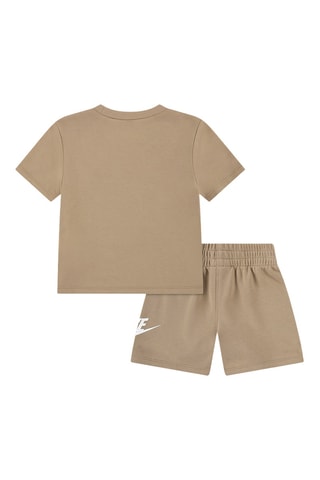 T-shirt et short - Beige