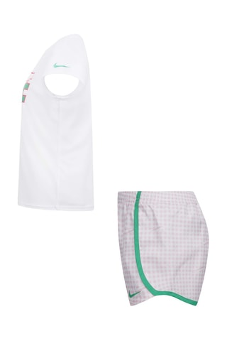 Tshirt et short - Blanc et rose