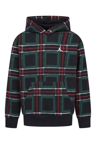 Sweat à capuche Brooklyn - Noir, rouge et vert