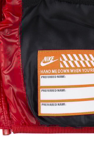 Doudoune à capuche - Nike - Rouge