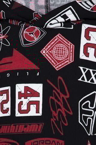 Sweat et pantalon Brooklyn - Jordan - Blanc, noir et rouge