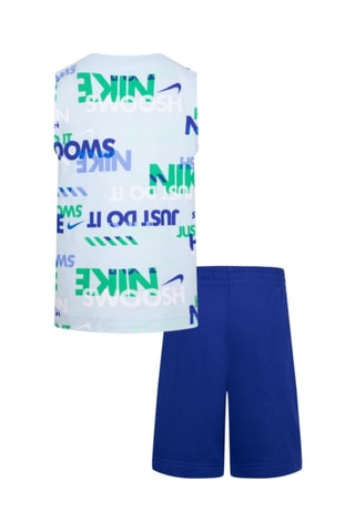 Débardeur et short - Bleu