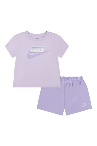Tshirt et short - Bleu et violet