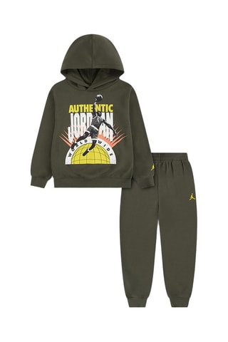 Sweat à capuche et jogging - Kaki