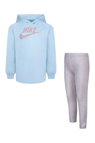 Sweat et legging - Bleu et gris