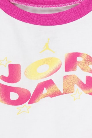 Tshirt et short tie and dye Lemonade - Blanc et rose