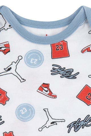 3 bodys Jumpman Flight Patch Aop - Bleu